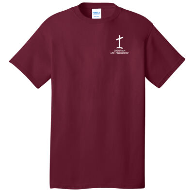 Adult T-Shirt - CLF Church - White Print Thumbnail