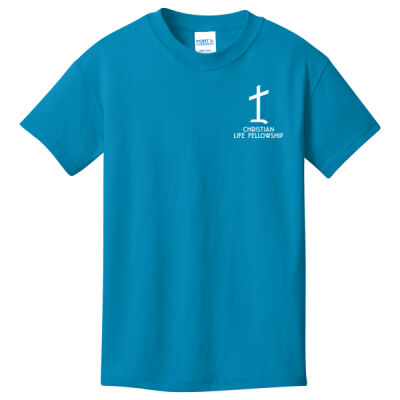 Youth T-Shirt - CLF Church - White Print Thumbnail